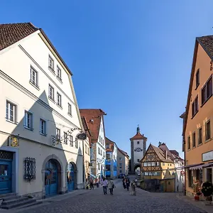  Hotel Plönlein - Goldener Hirsch Rothenburg